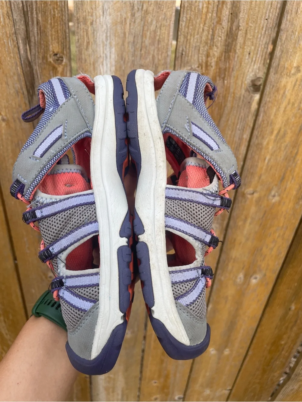 TEVA Strappy Hiking Kids Waterproof Outdoor Camping Sandals Size 2